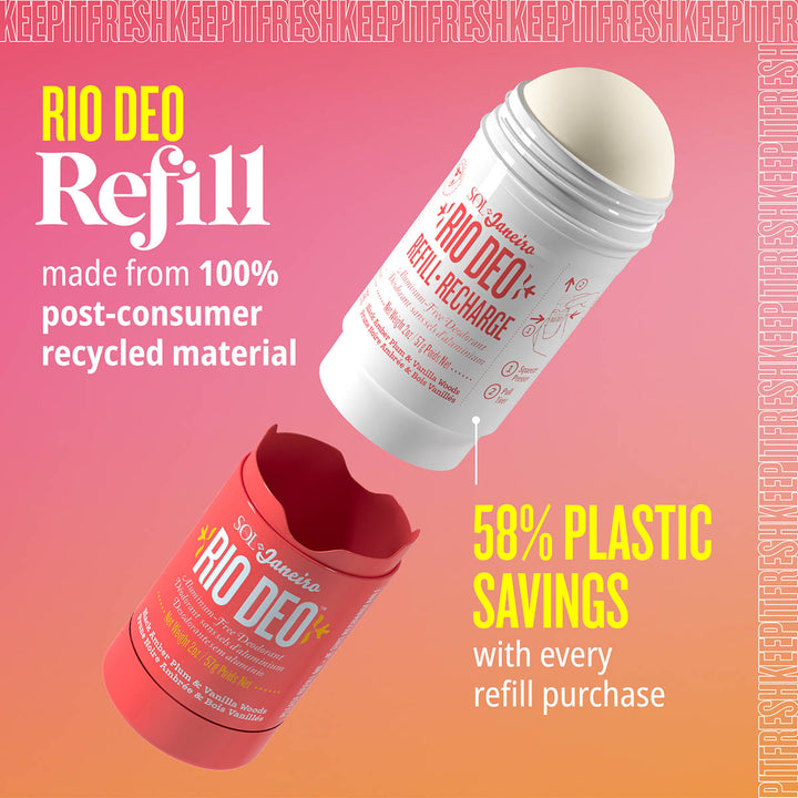 Rio Deo Aluminum-Free Deodorant Cheirosa 40 Refill -57g