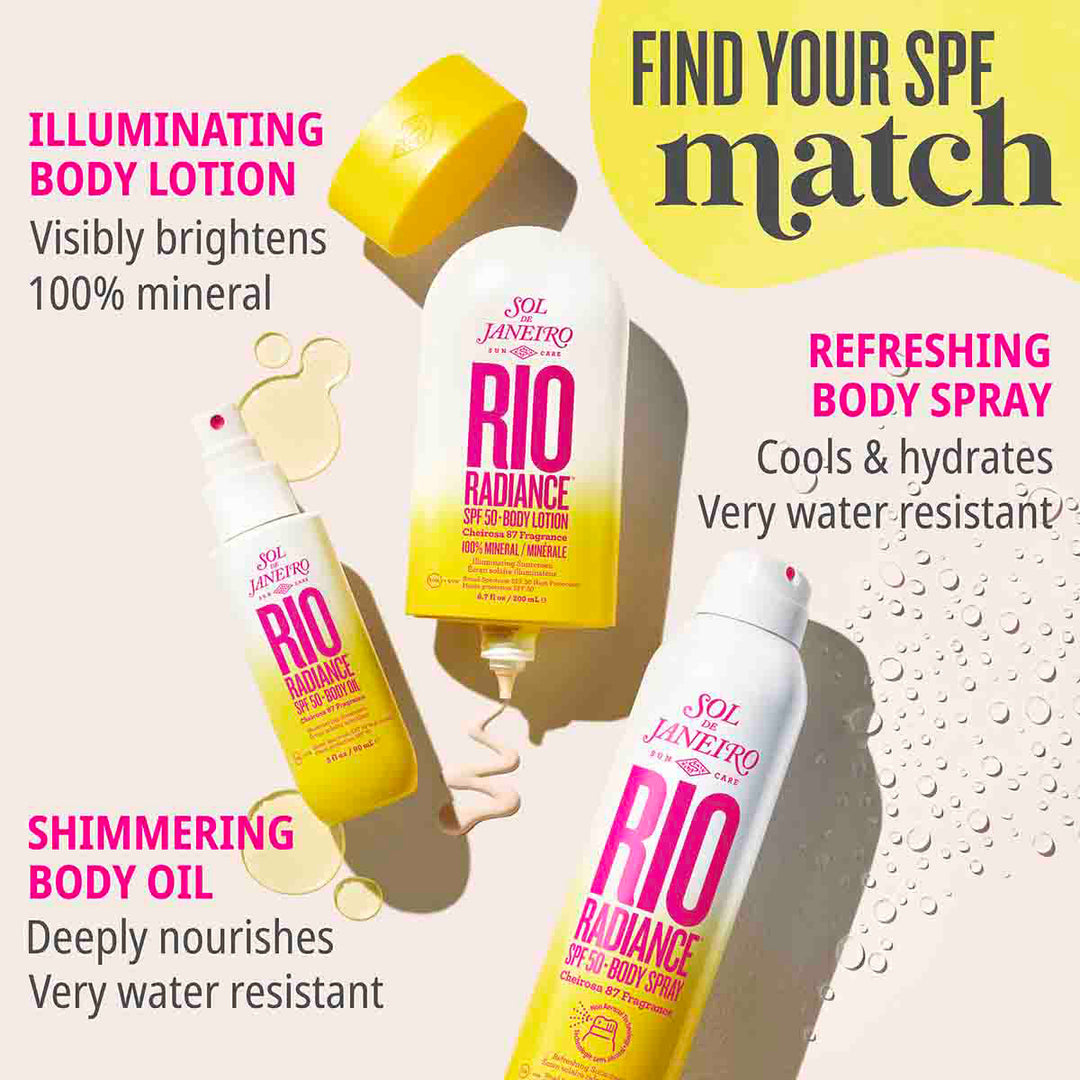 Rio Radiance Body Spray SPF 50 - 200ml