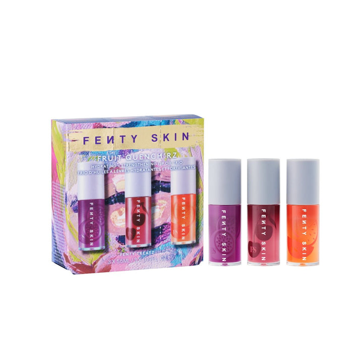 FRUIT QUENCH'RZ HYDRATING + STRENGTHENING LIP OIL TRIO