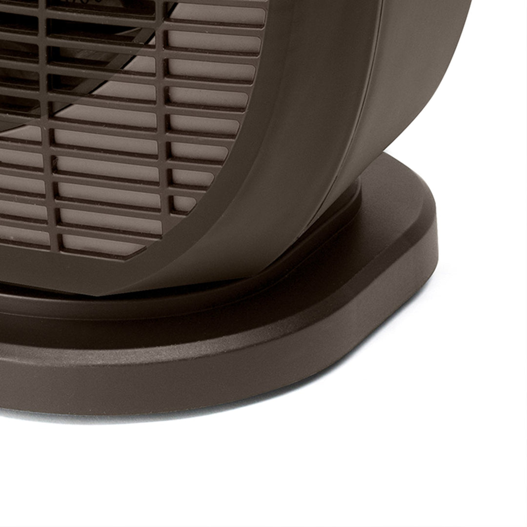 Taurus Oscillating Floor Fan Heater With 2 Heat Settings - Black