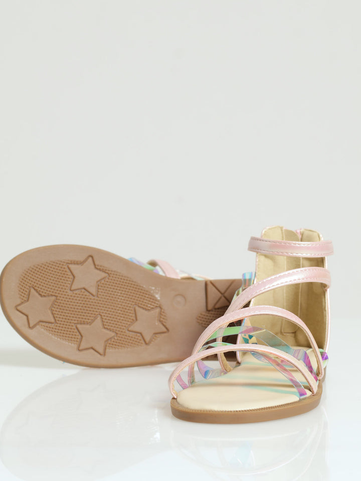 Girls Gladiator Sandal - Blush