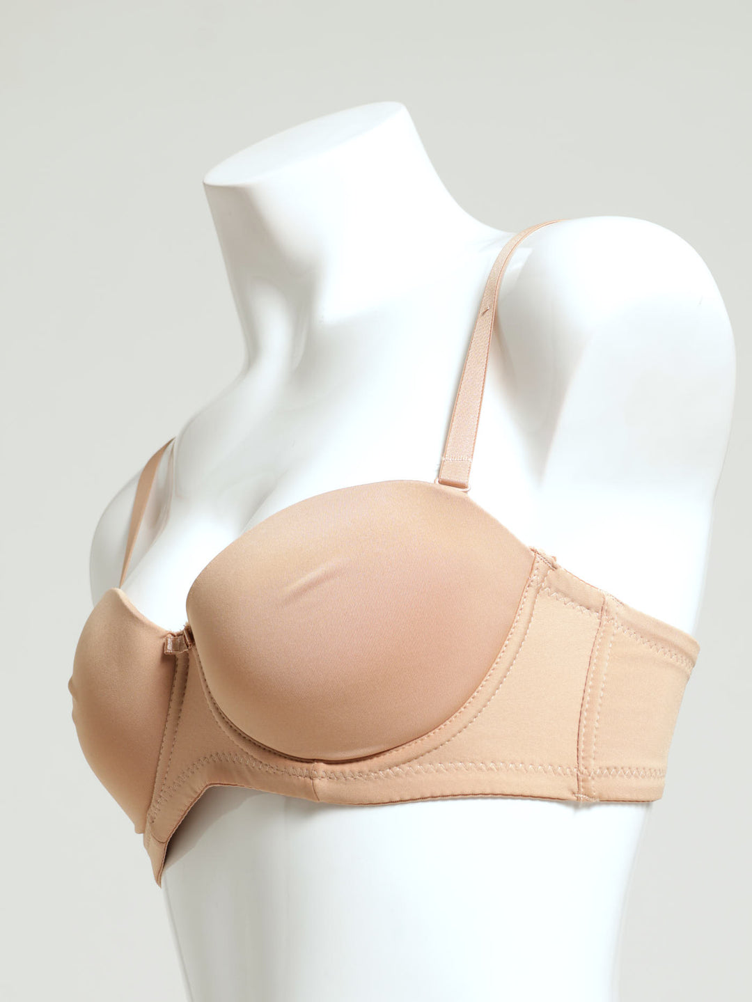 2 Pack 1Up Multiway Bra - White/Beige