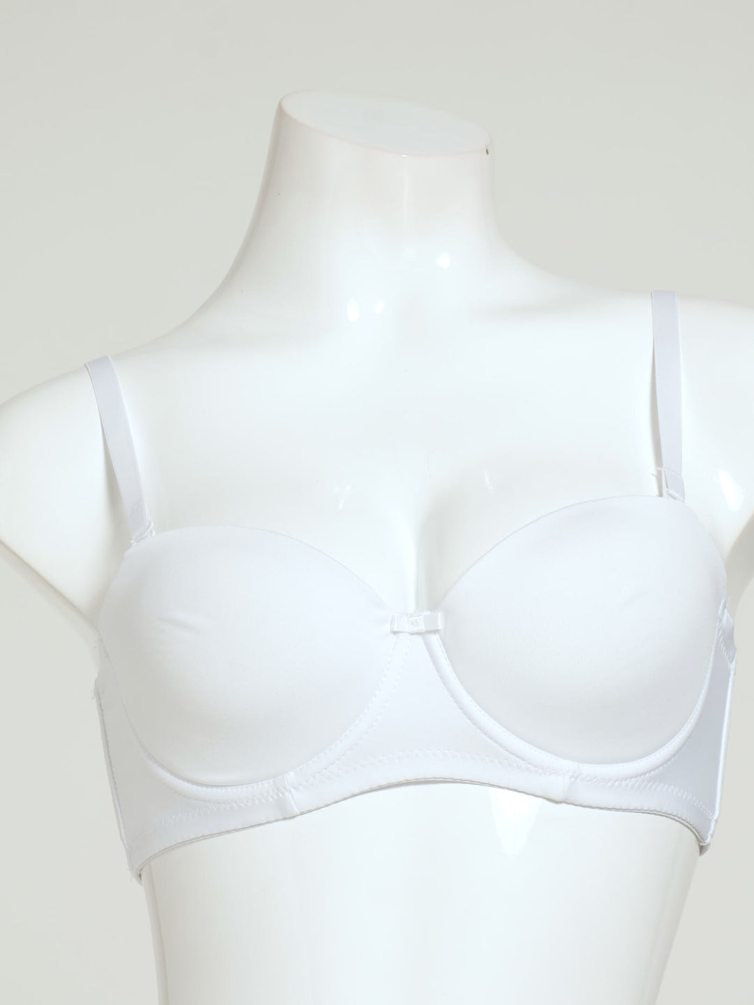 2 Pack 1Up Multiway Bra - White/Beige