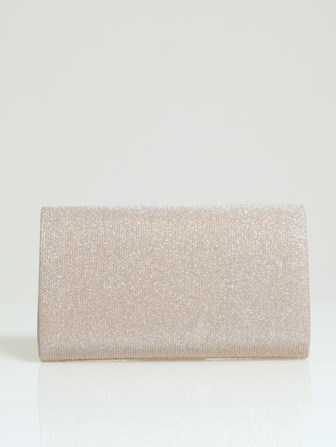 Shimmer Envelope Clutch - Rose Gold