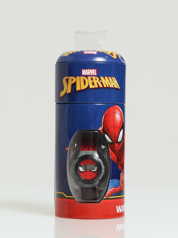 Spiderman Tin Watch Set