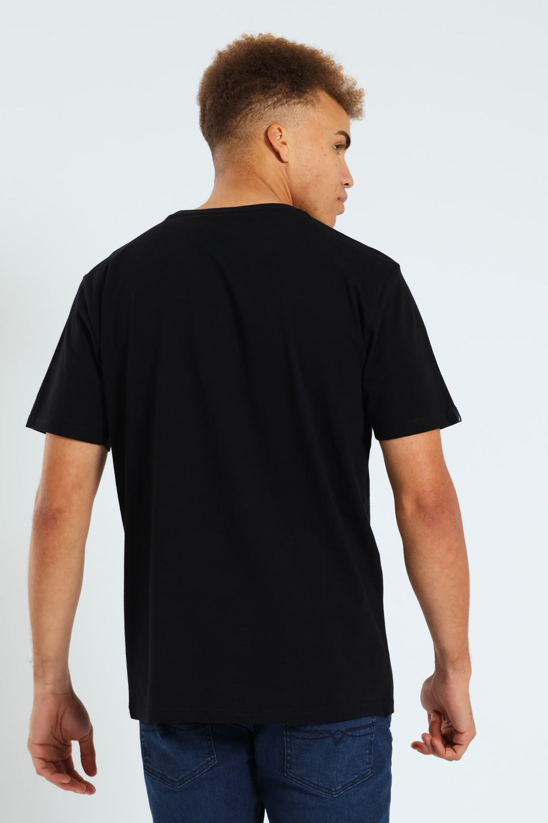 Lucus Crew Neck Tee - Black