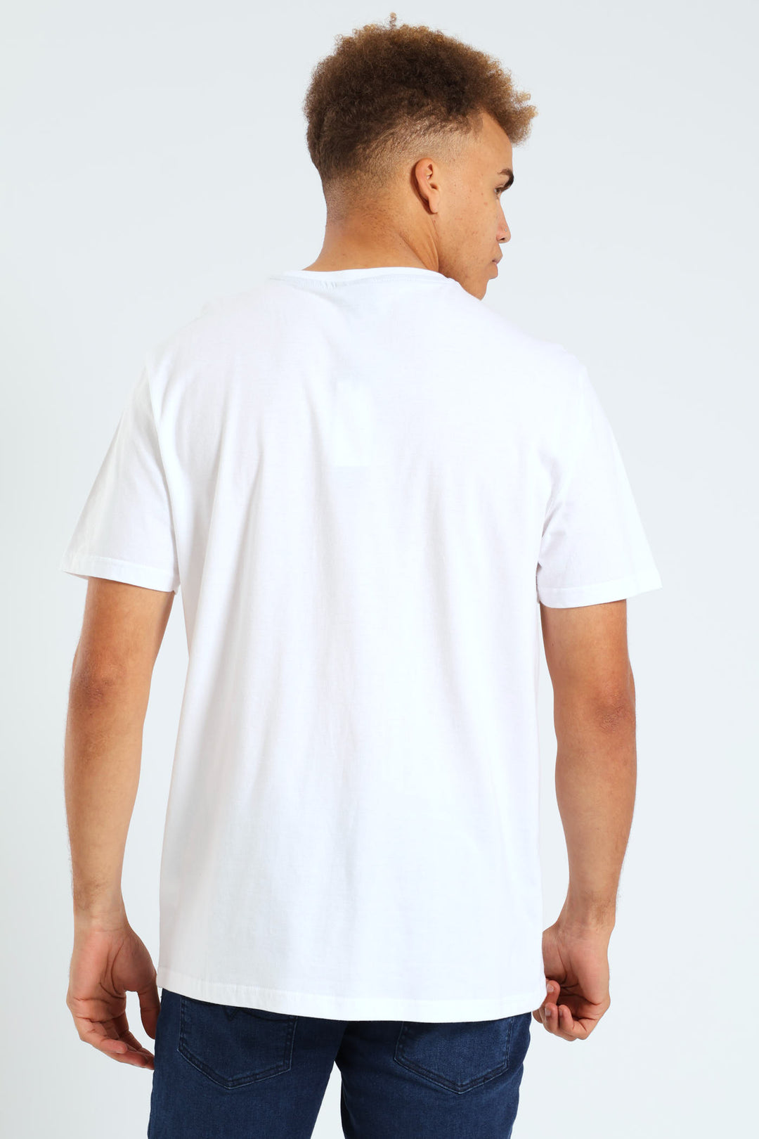 Lucus Crew Neck Tee - White