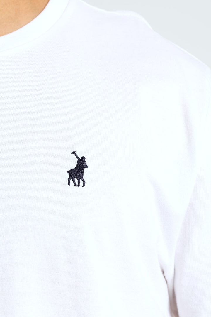 Lucus Crew Neck Tee - White