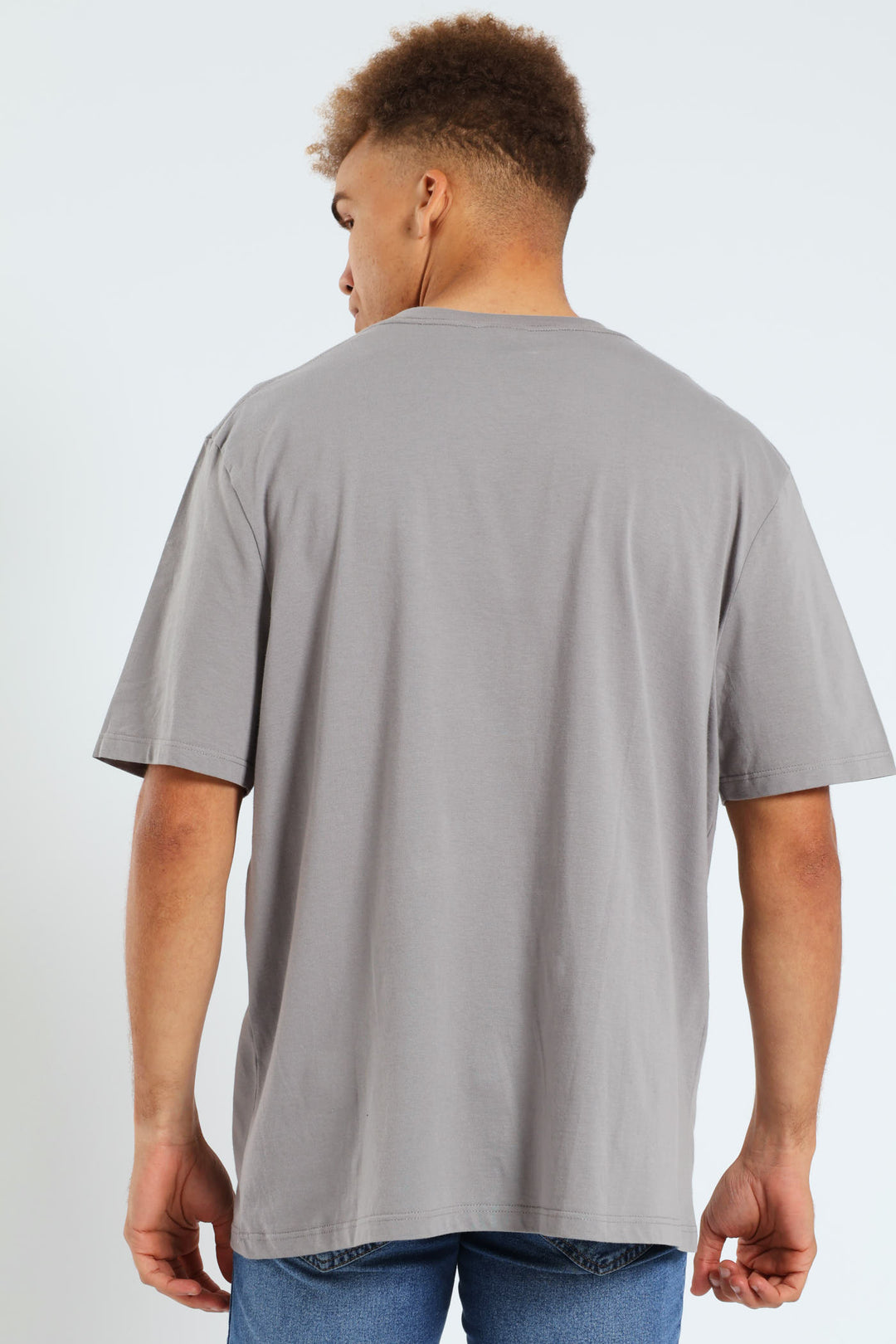 Tonal Skull Tee - Grey