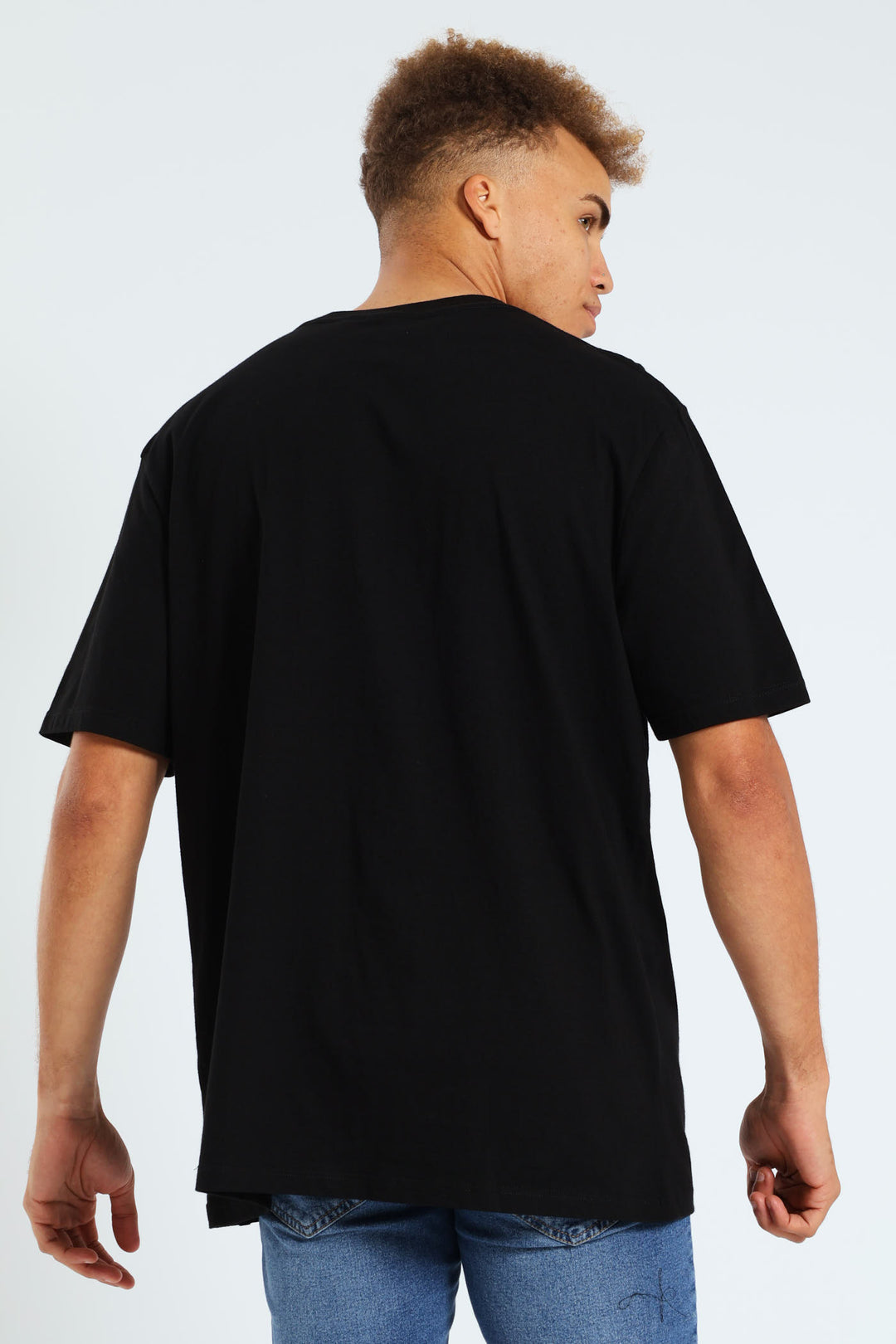 Brooklyn Print Tee - Black