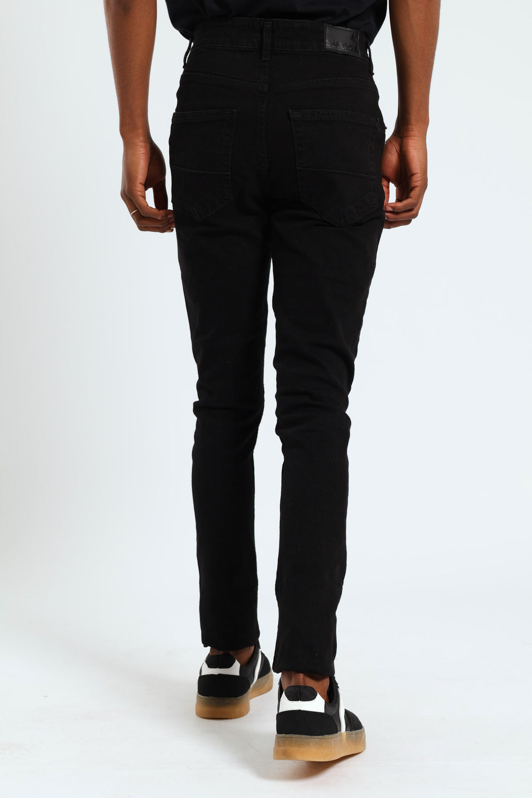 Basic Denim Super Skinny Jean - Black