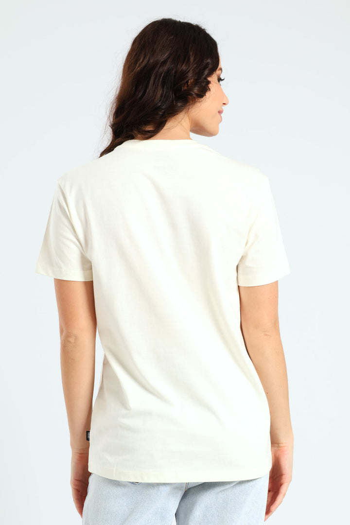 Hol Workear Gfx Bff Short Sleeve Tee - Marshmallow