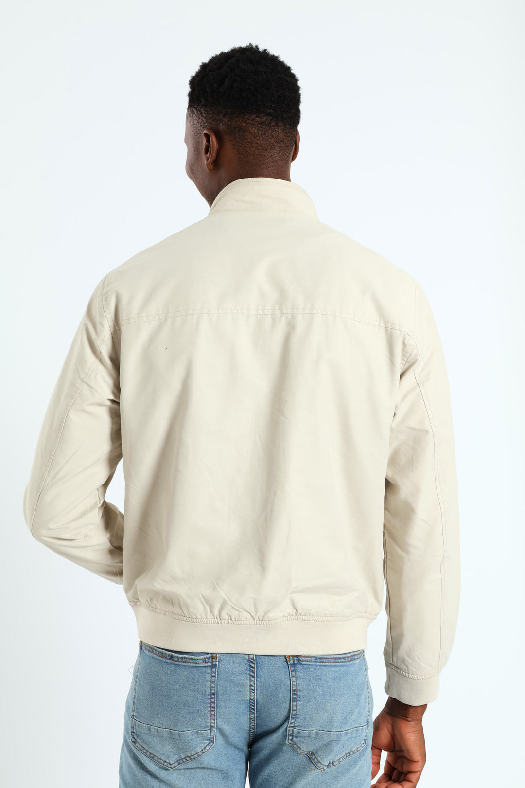 Cotton Harrington Jacket - Stone