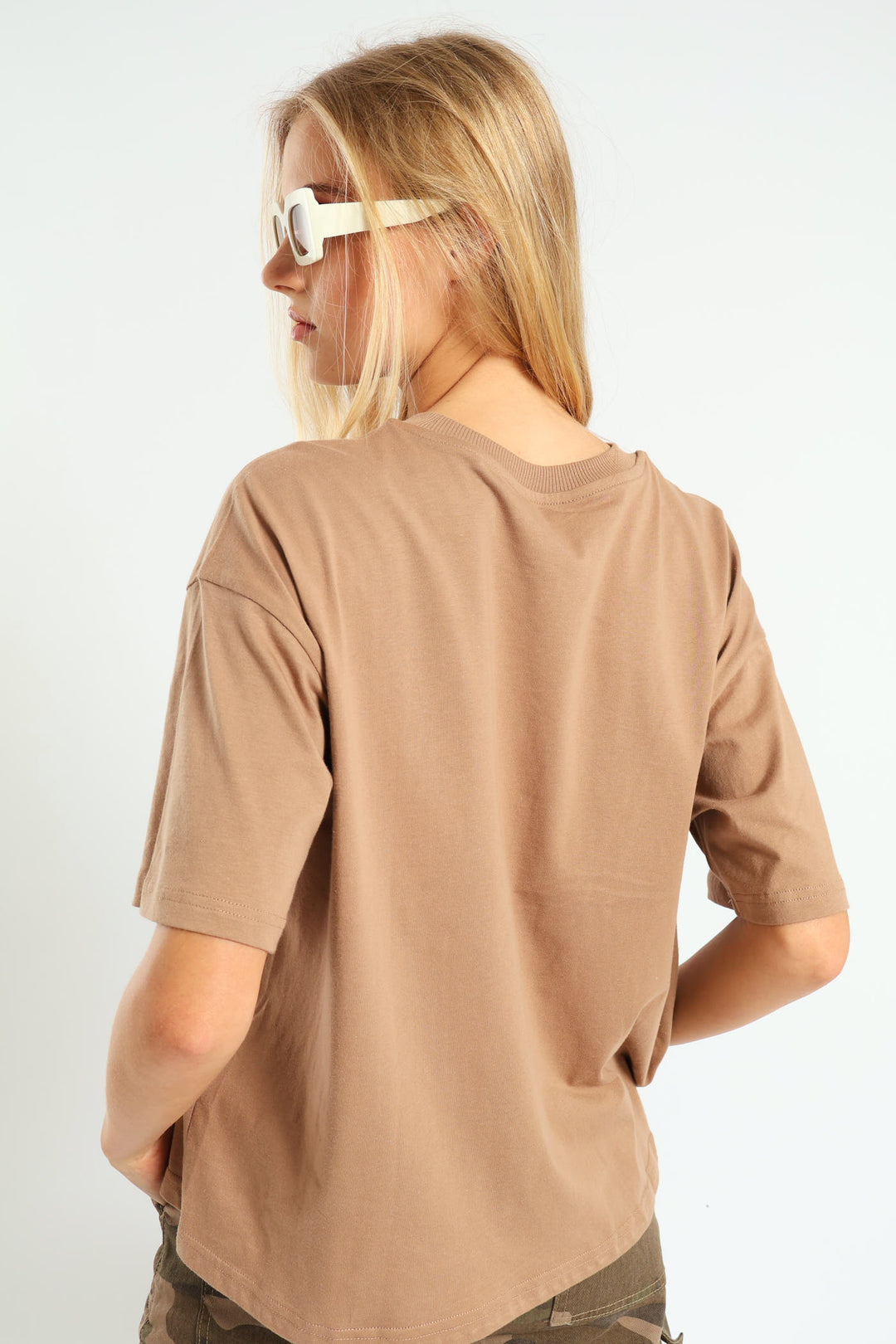 Basic Oversized Tee - Mocha