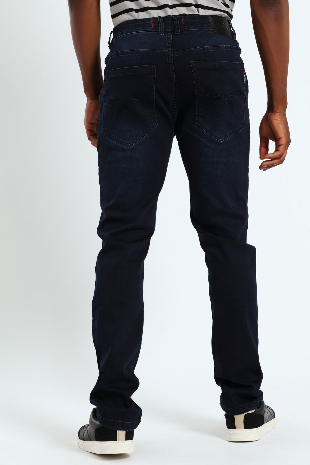 Royce Slim Denim Jeans - Blue/Black