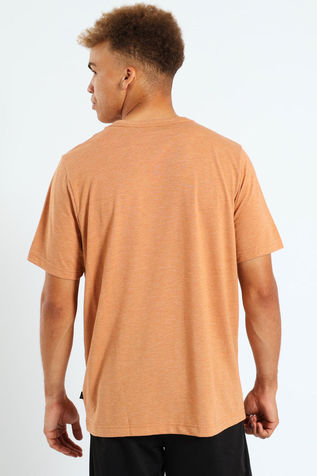 Essentials Logo Tee - Light Orange