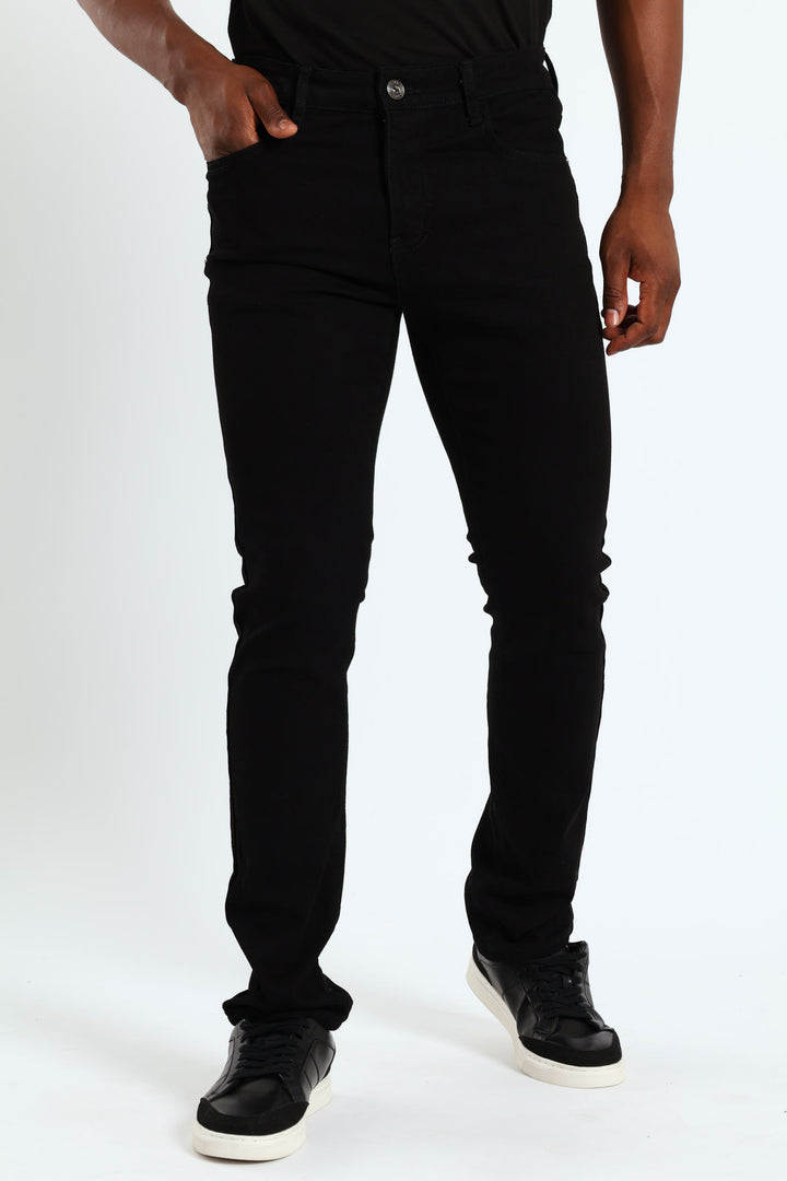 Strikers Slim Denim Jean - Black