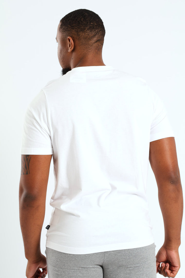 Graphics No. 1 Logo Tee - White