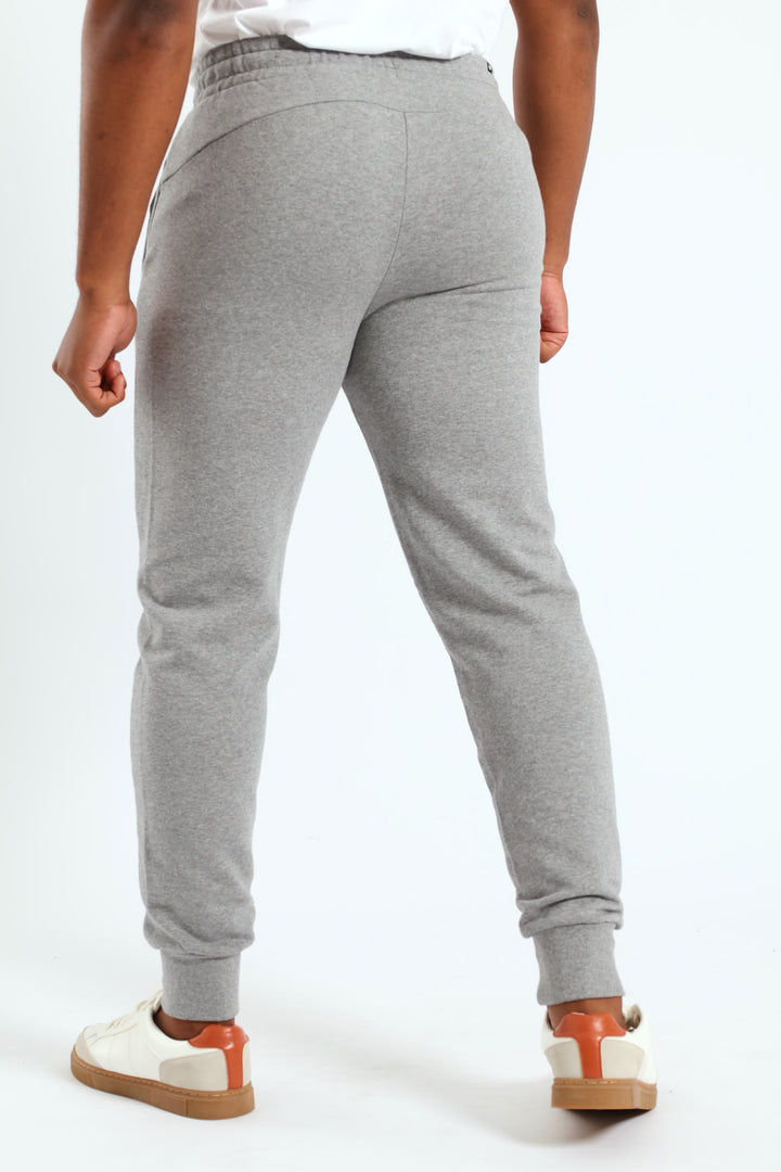 Essential Slim Pants - Grey Melange