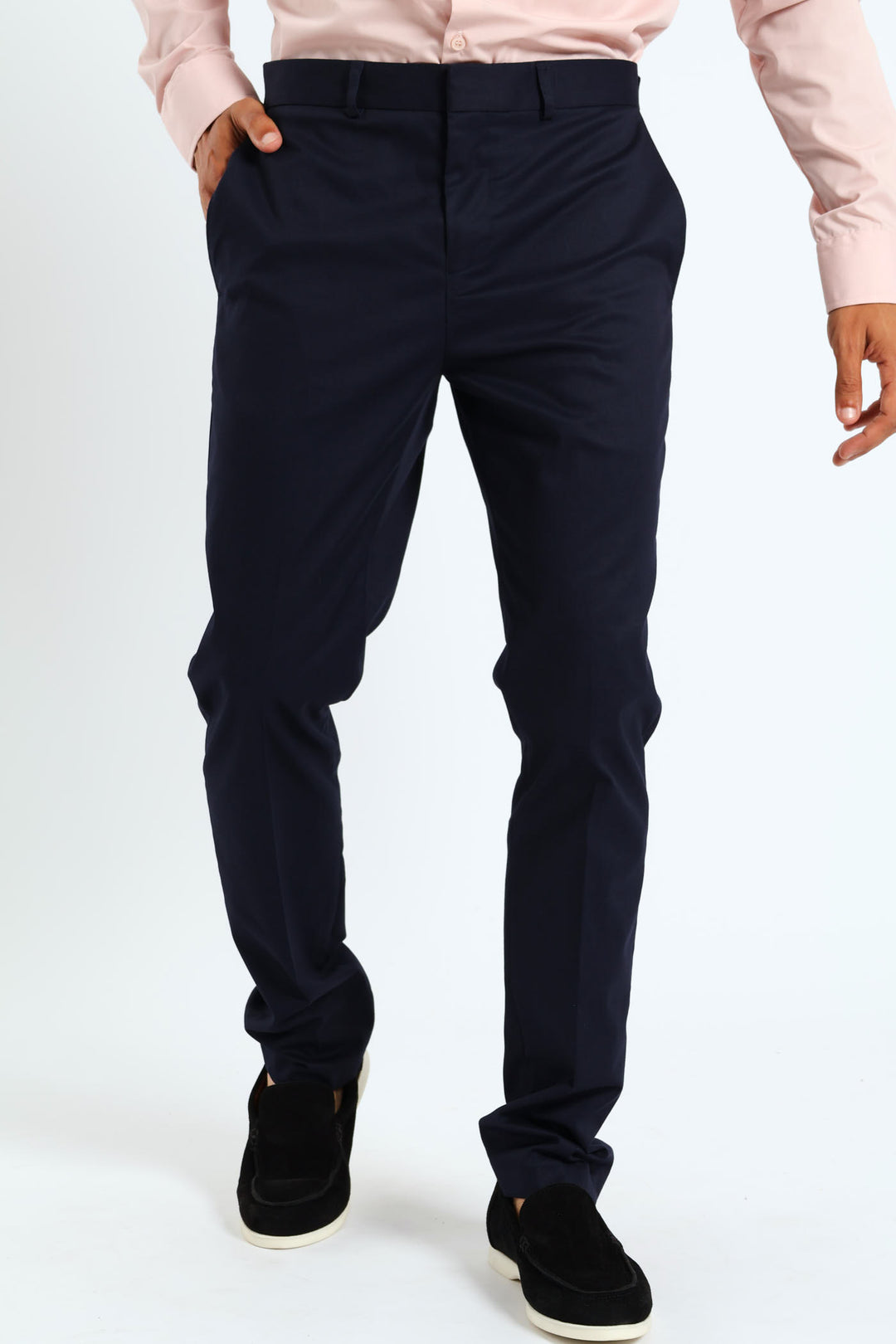 Stretch Twill Trouser - Navy