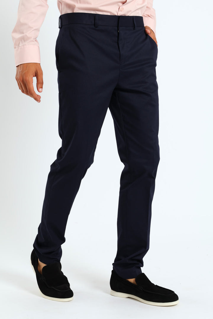 Stretch Twill Trouser - Navy