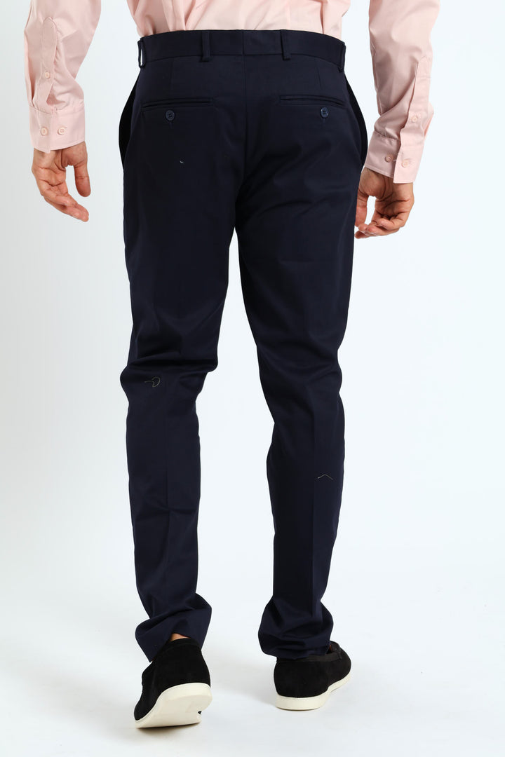 Stretch Twill Trouser - Navy