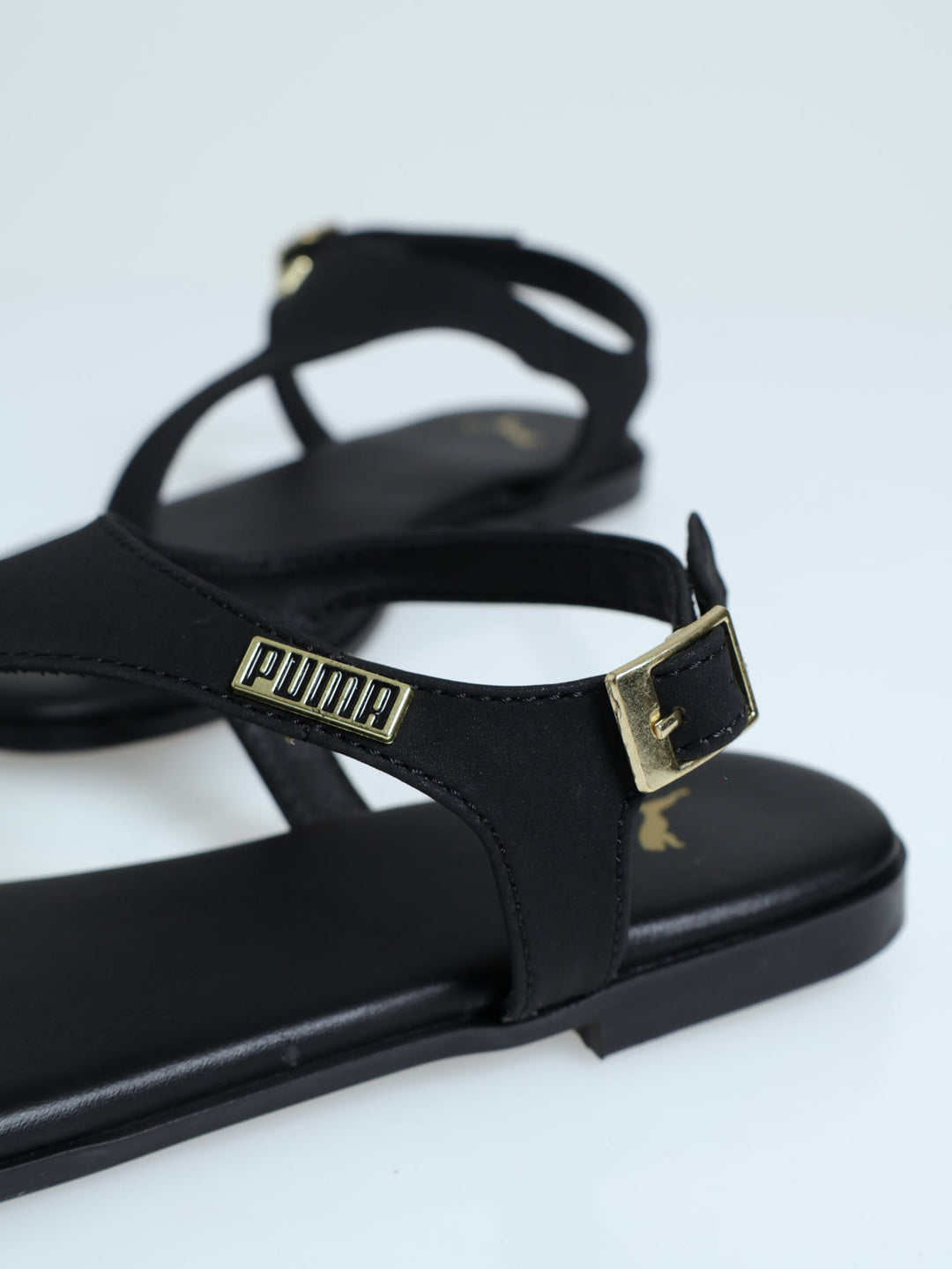 Stylecat Sleek Nubuck Sandal - Black