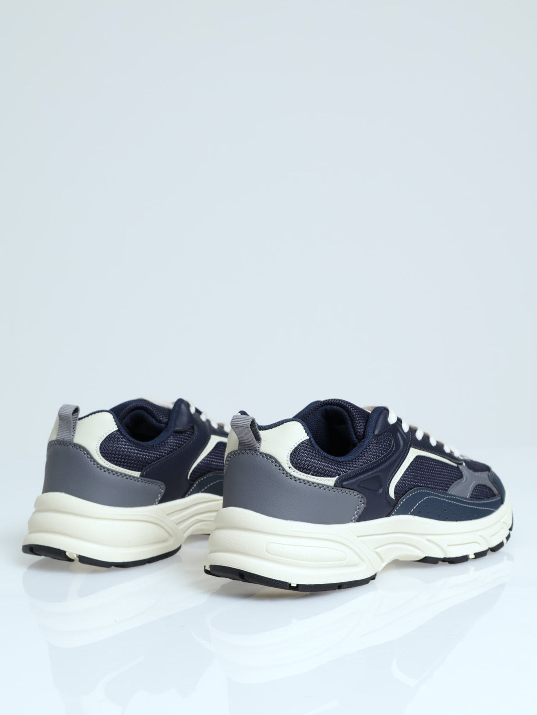 Multi Piece Trainer Sneaker - Navy