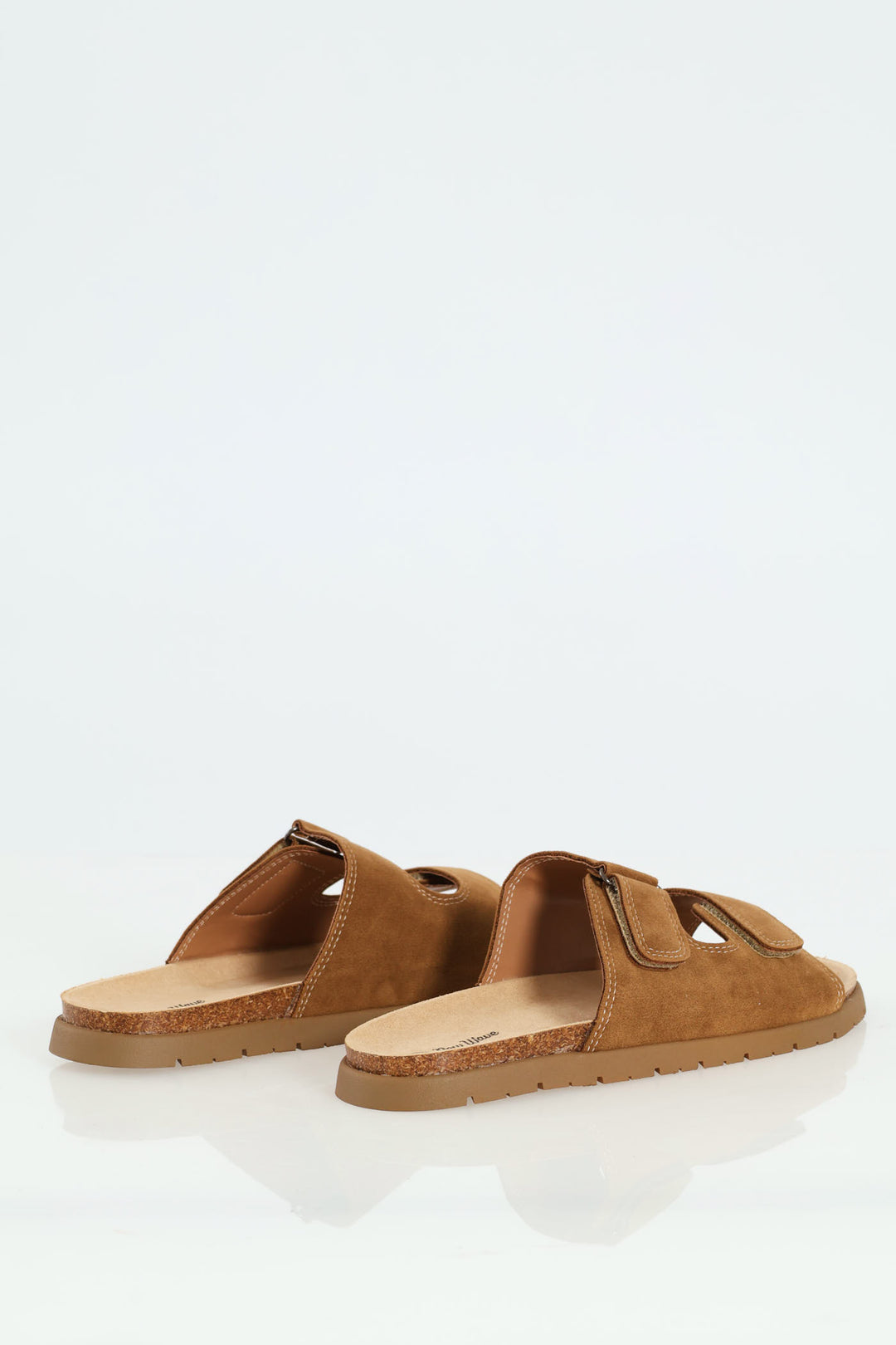 Boys Top-Stitched Health Sandal - Tan