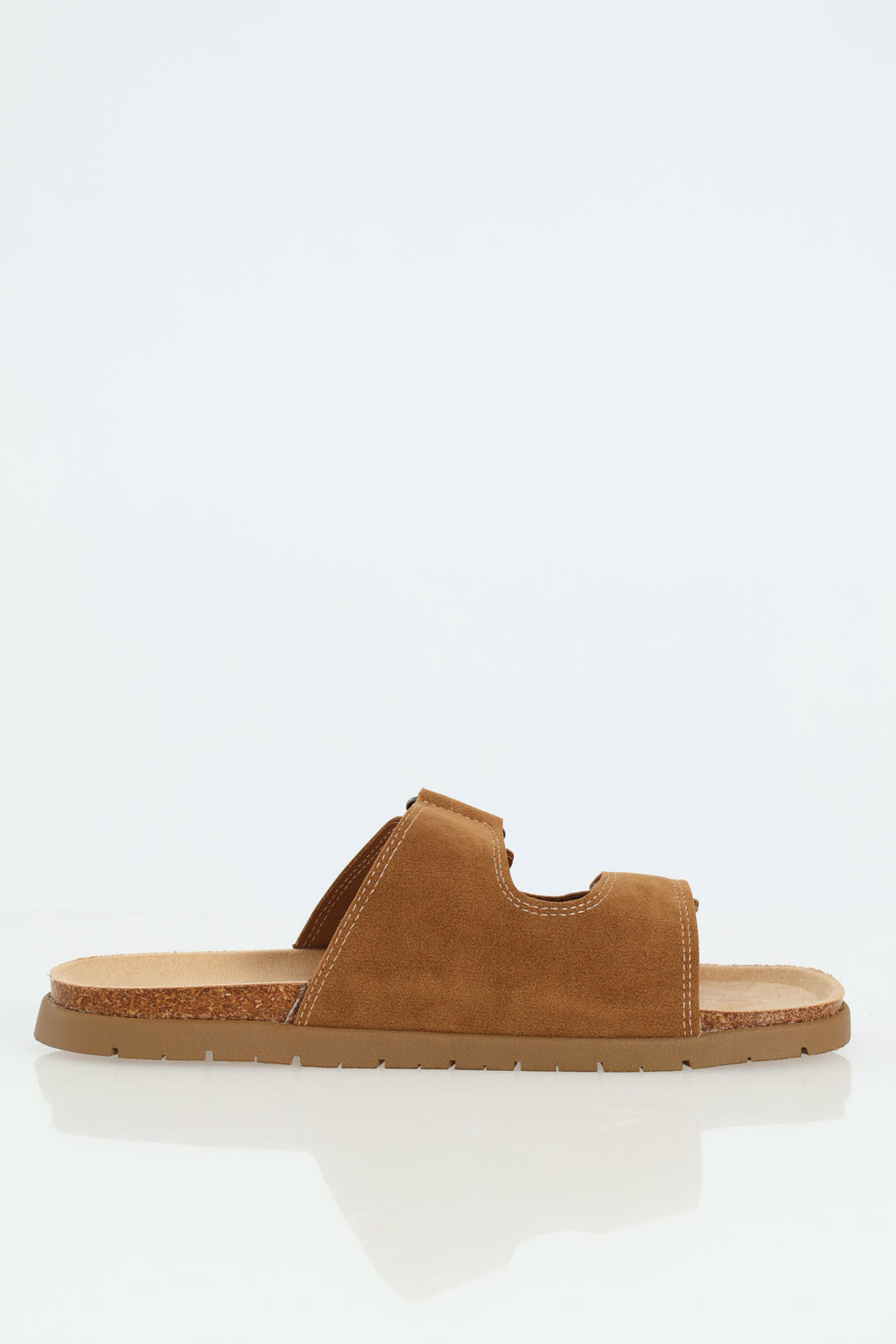 Boys Top-Stitched Health Sandal - Tan