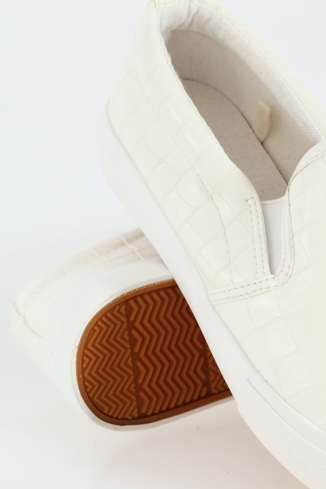 Slip On Mono Street Sneaker - White