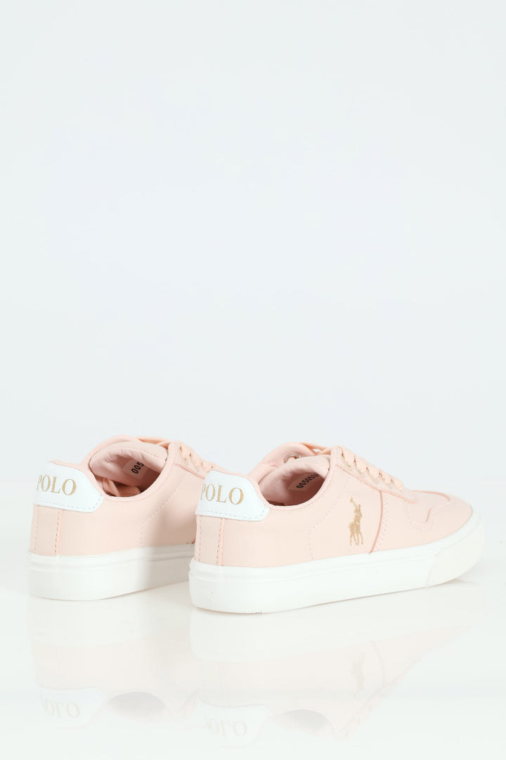 Girls Vulcanised Sneaker - Pink