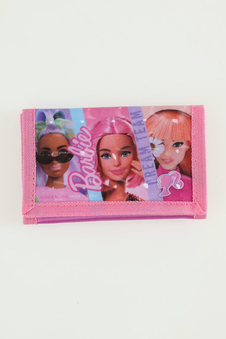 Pre-Girls Barbie Wallet And Sunnies Set - Pink