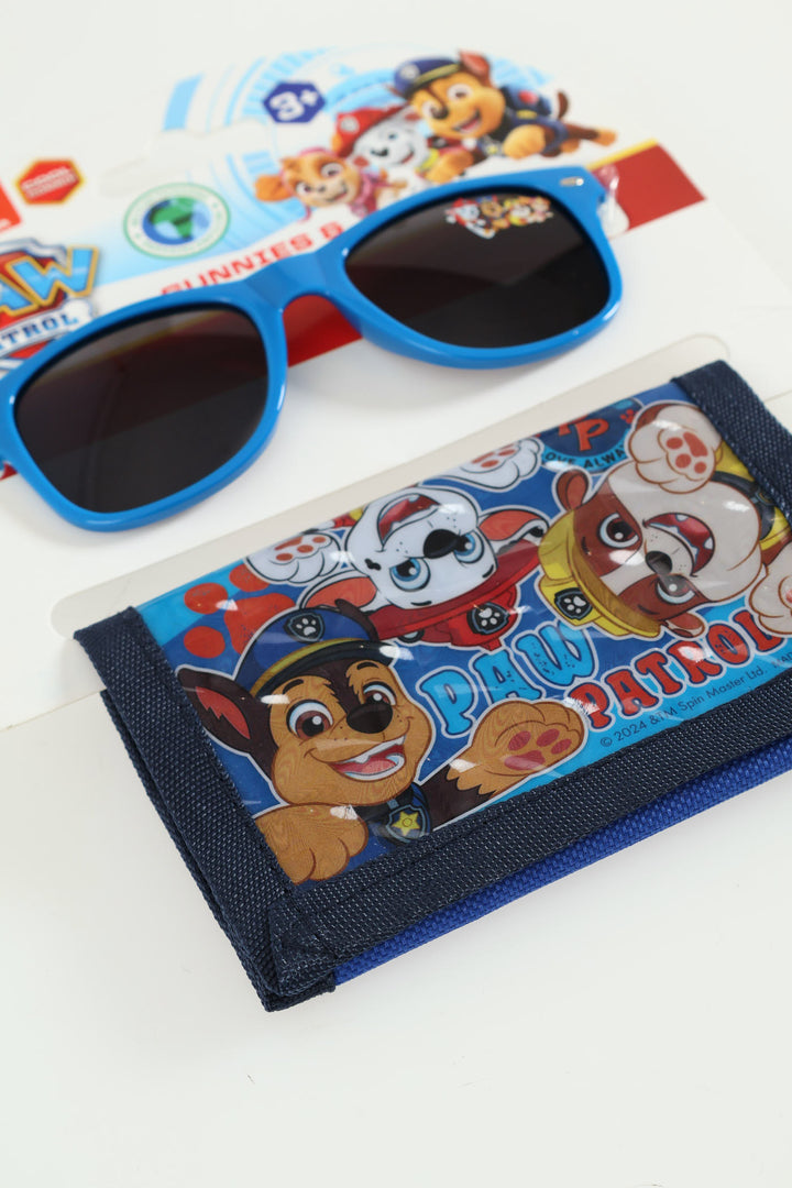 Pre-Boys Paw Patrol Wallet And Sunnies Set - Blue