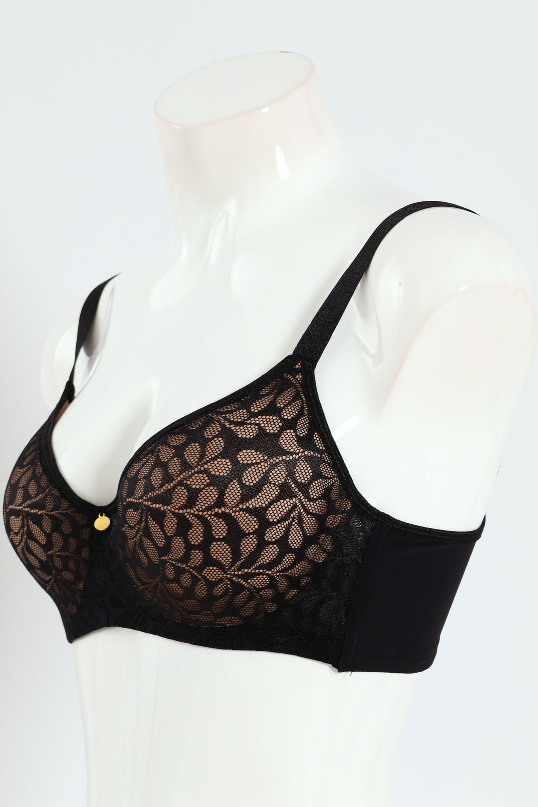 2 Pack Concealed T-Shirt Bra - Black/White