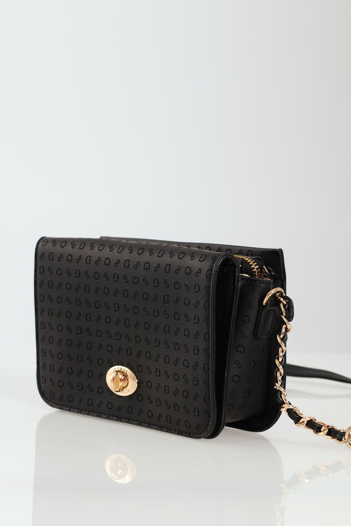 Ballantyne Mini Crossbody Flap Bag - Black