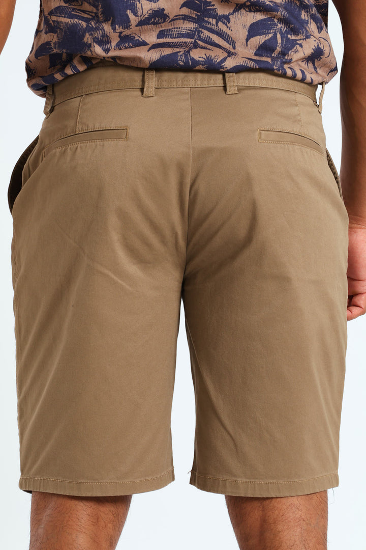 Chino Short - Camel