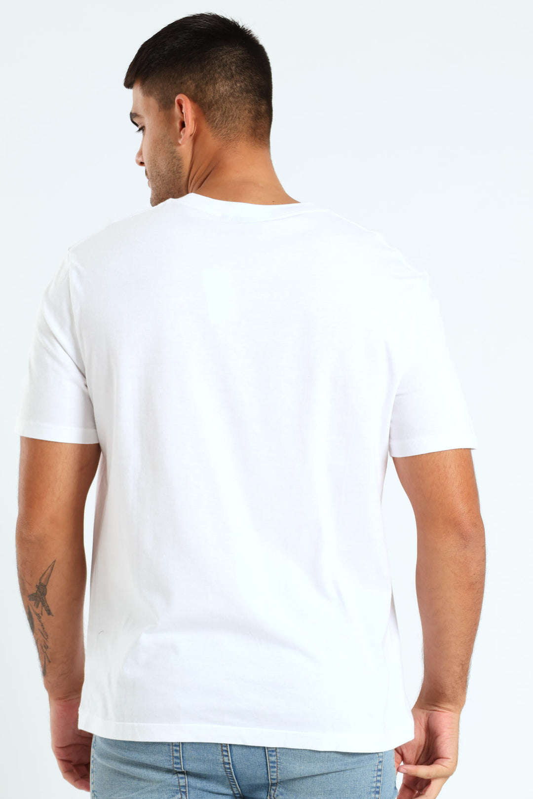 City Print Tee - White