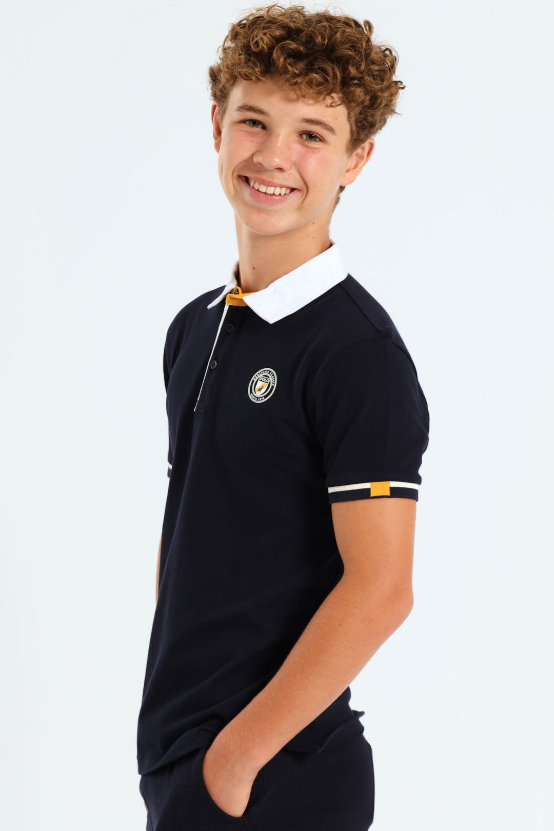 Boys Tennis Golfer - Navy