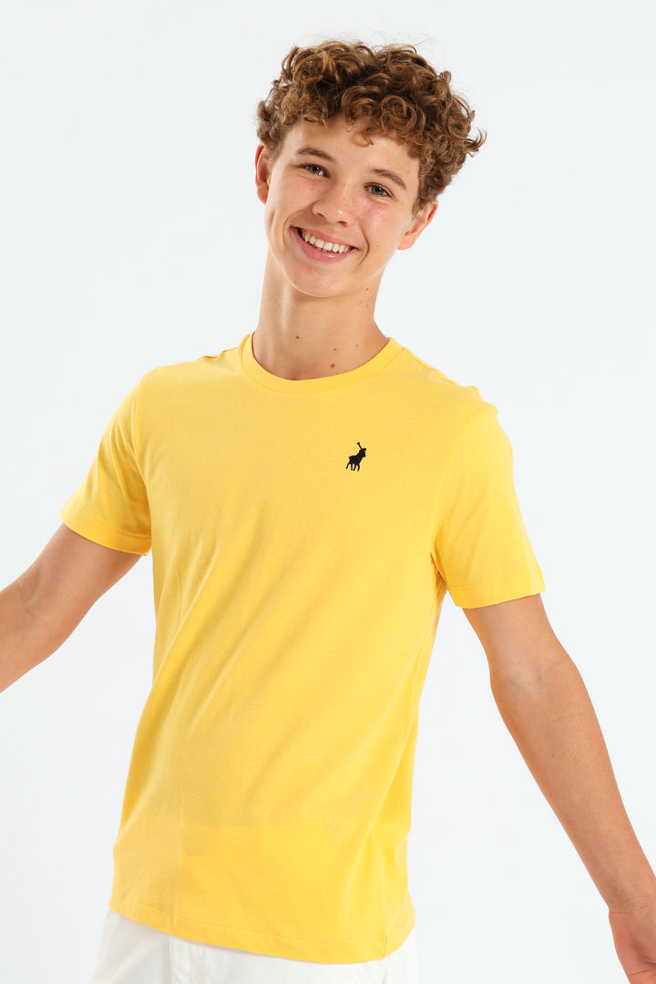 Boys Classic Tee - Yellow