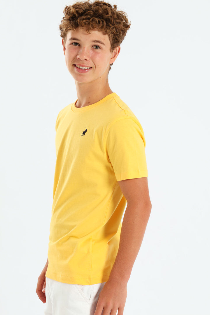 Boys Classic Tee - Yellow