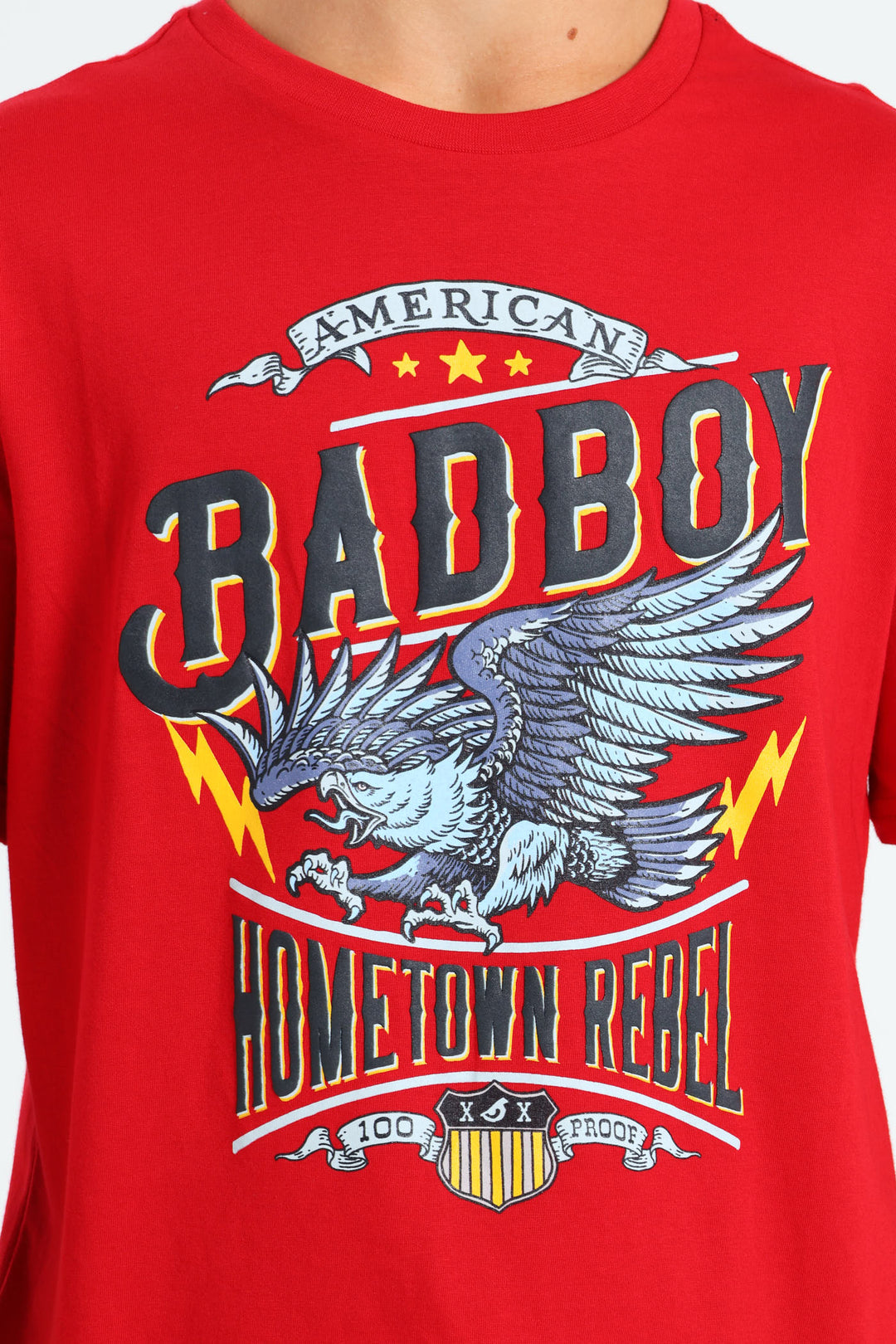 Boys American Eagle Tee - Red