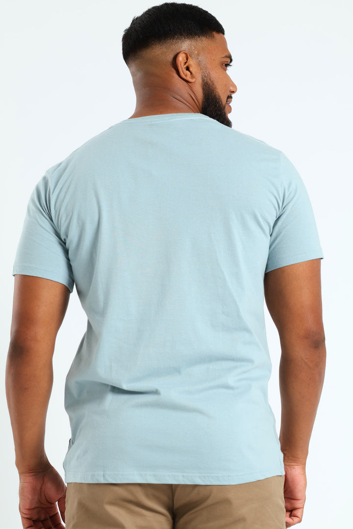 Monkey Bug Tee - Light Blue