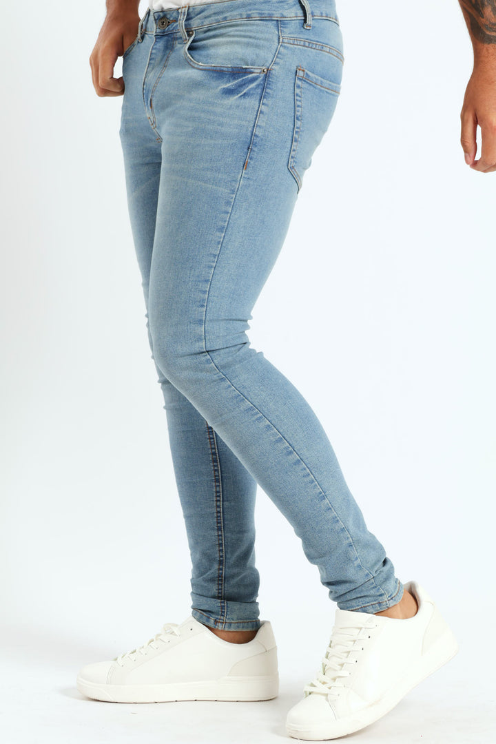 Vintage Super Skinny Denim - Light Wash