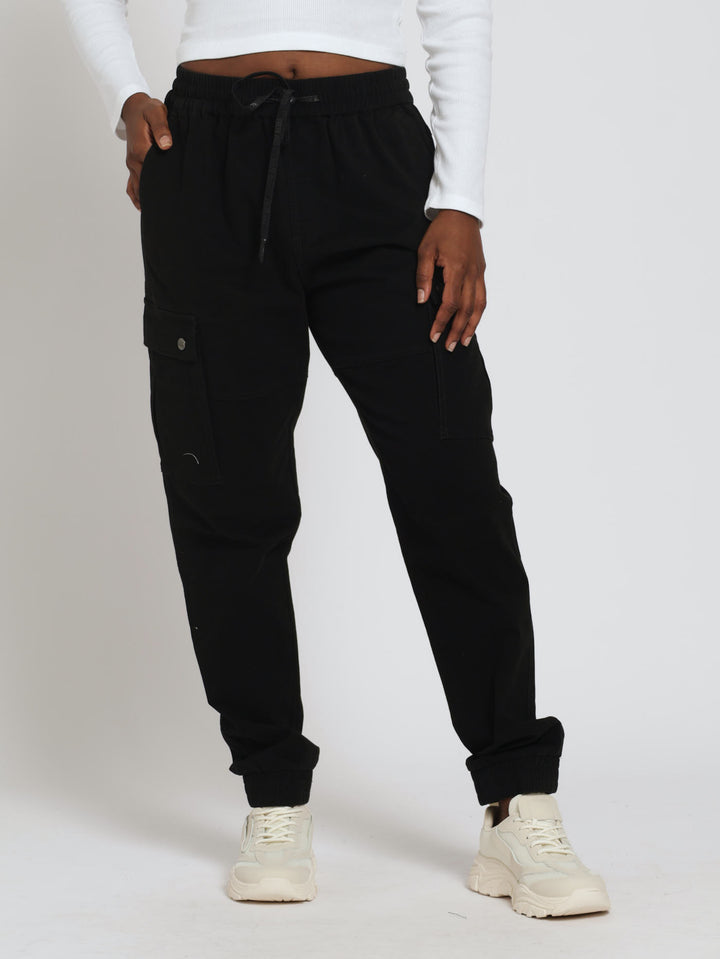 Michael Cargo Pants - Black