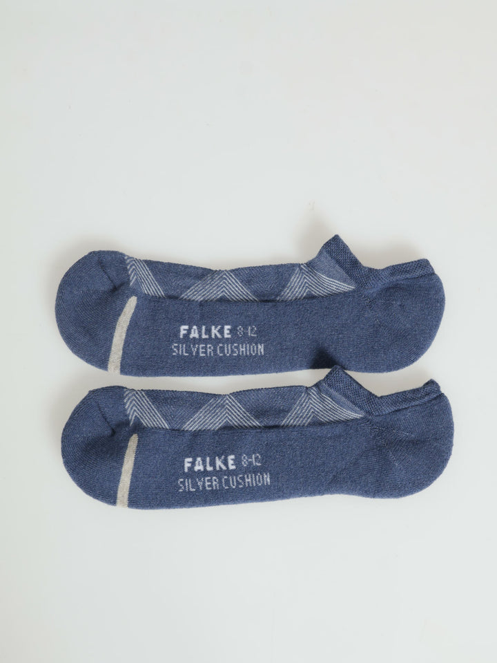 1 Pack Jeans Cushion Sneaker Socks - Blue