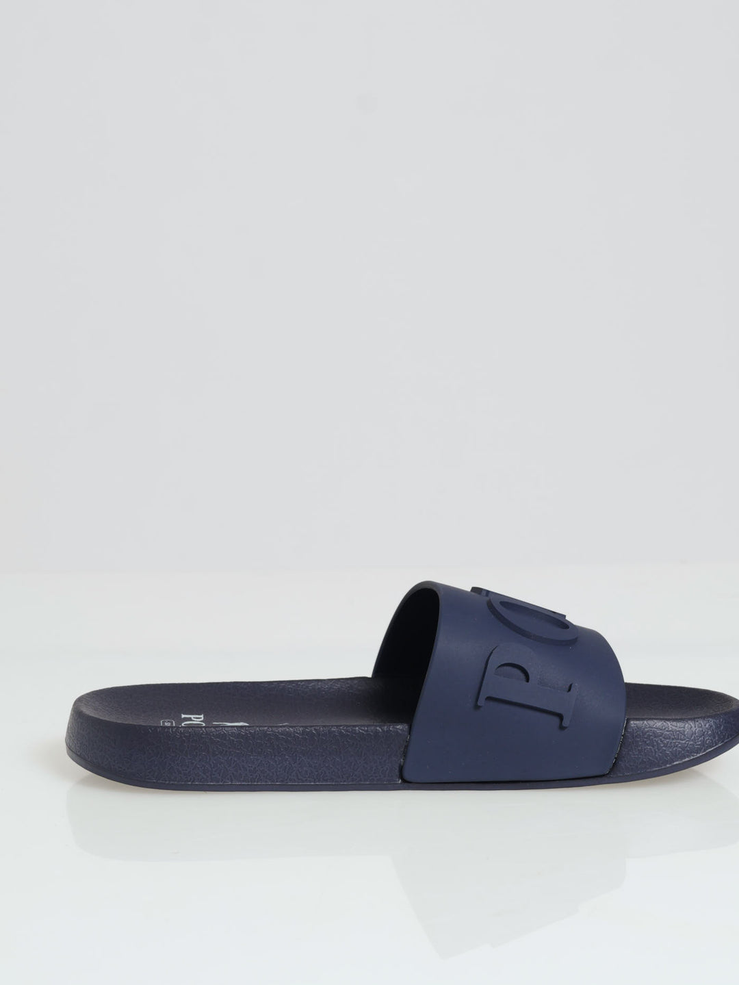 Convexed Pool Sandal - Navy