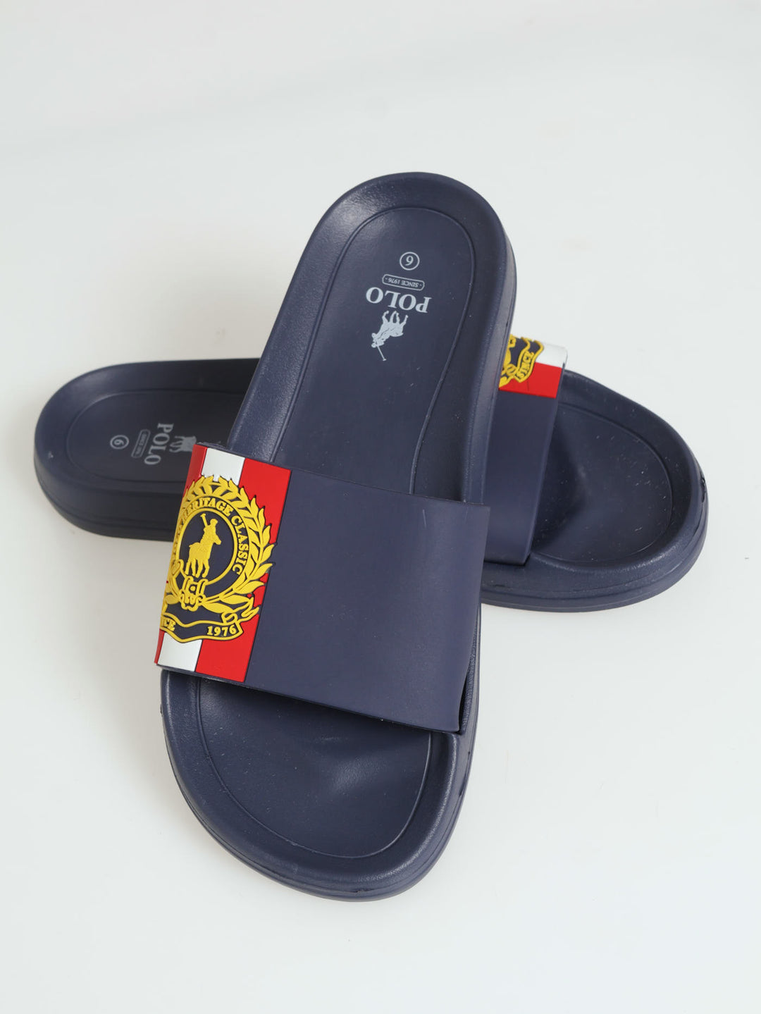 Crest Pool Sandal - Navy