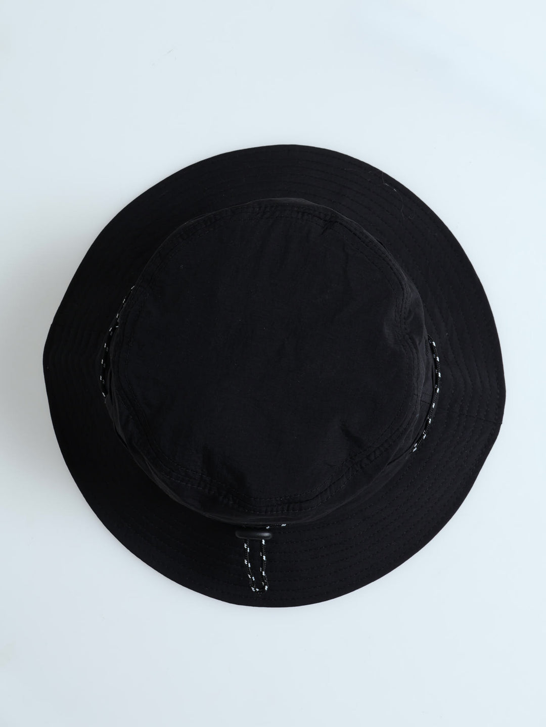 Eyelet Bucket Hat - Black