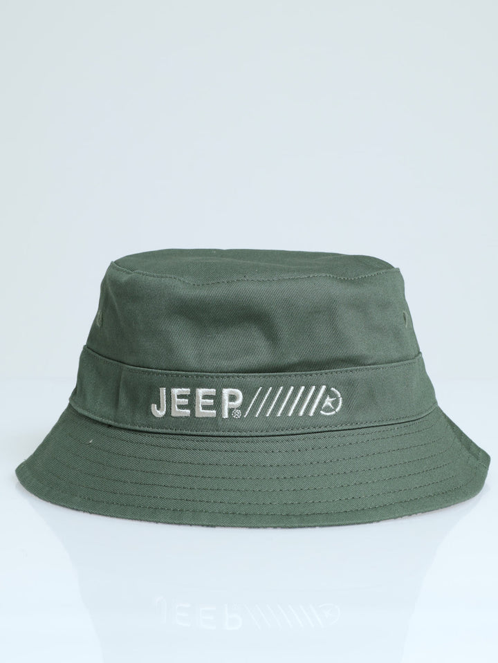 Sahara Reversible Bucket Hat - Green